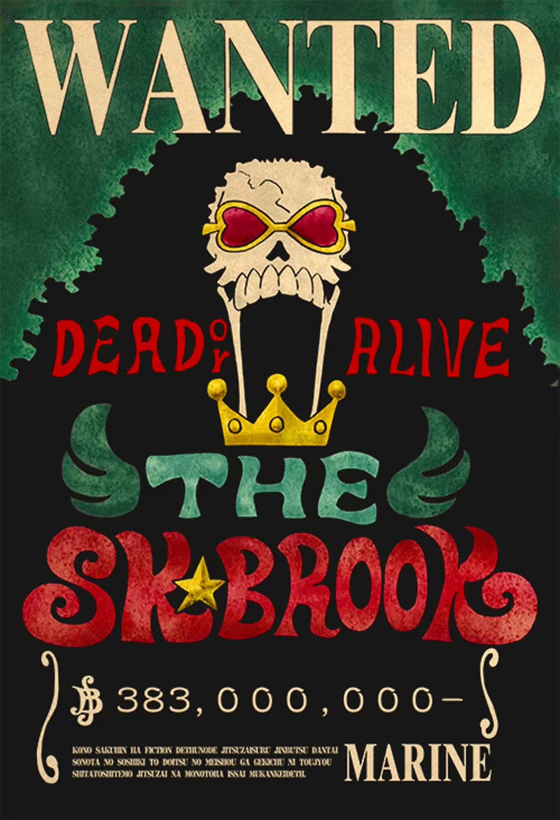 One Piece Luffy Gear 5 Nika Billion Bounty Wanted Posters Four Emperors Anime Action Figures Vintage Wall Decoration Poster Toys