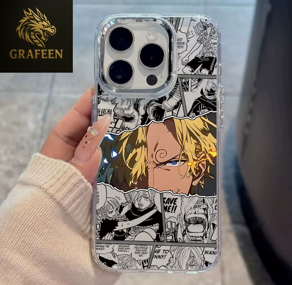 Anime New Black Phone Case for Iphone 17 16E 16 15 14 13 12 11 Pro Max 7 Air plus Pieces Hot Ones Luffys Transparent Soft Cover