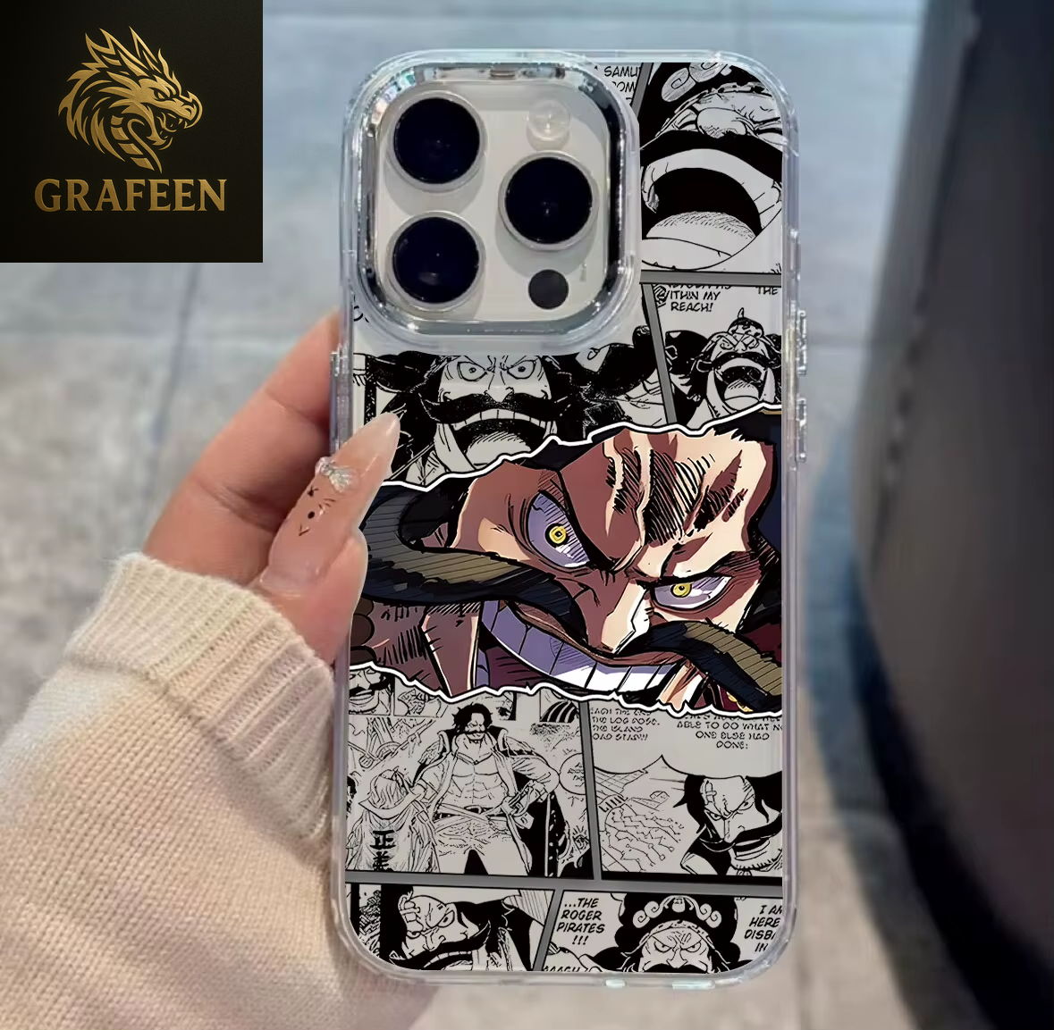 Anime New Black Phone Case for Iphone 17 16E 16 15 14 13 12 11 Pro Max 7 Air plus Pieces Hot Ones Luffys Transparent Soft Cover