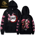 Demon Slayer Print Hoodies