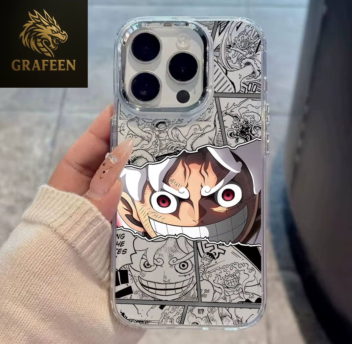 Anime New Black Phone Case for Iphone 17 16E 16 15 14 13 12 11 Pro Max 7 Air plus Pieces Hot Ones Luffys Transparent Soft Cover